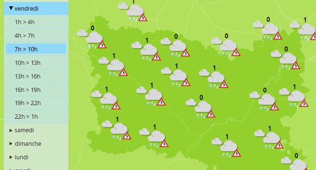 Oise : attention aux « pluies verglaçantes » vendredi matin !