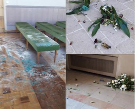 Beauvais : la mairie dégradé par des lycéens à l’occasion du « Père Cent »