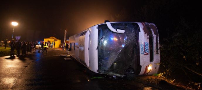 Creil : un accident de bus près de la BA110, fait 16 blessés légers