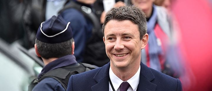 Benjamin Griveaux, porte-parole du gouvernement en visite dans l’Oise mercredi.