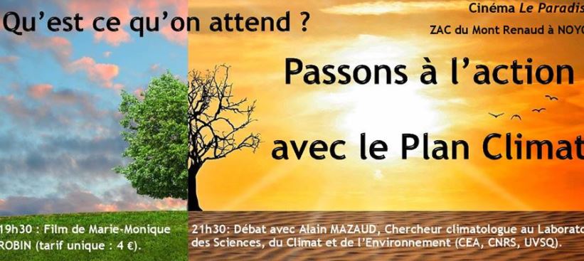 Noyon : Qu’est-ce qu’on attend? Passons à l’action avec le plan climat