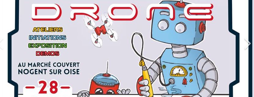 Retrouvez le premier évènement autour du drone à Nogent-sur-Oise !