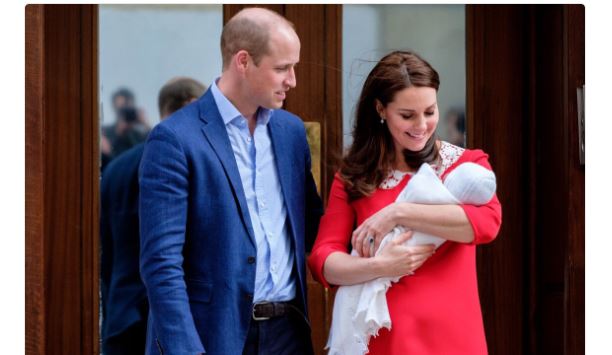 Le prince William et Kate annoncent le prénom de leur petit garçon