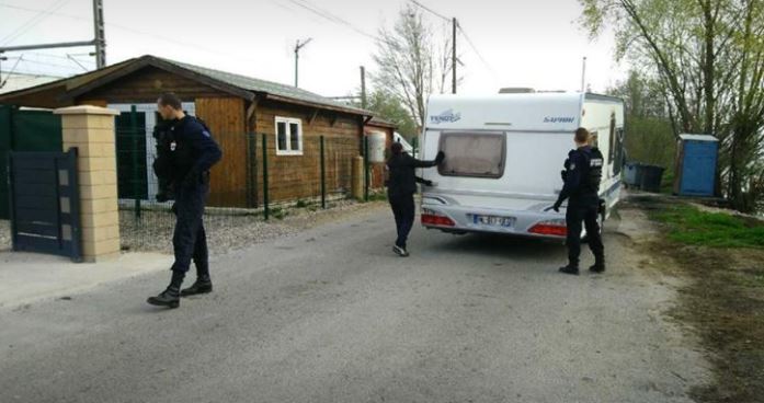 Quai d’Aval à Creil : policiers et gendarmes arrêtent cinq individus recherchés