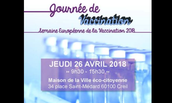 Creil : une journée pour la vaccination gratuite