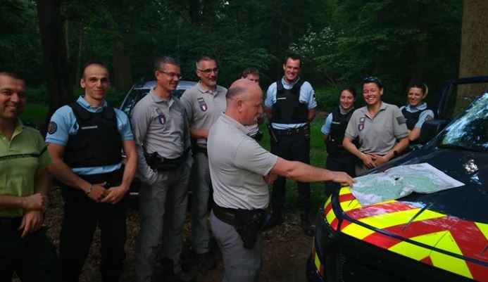 Opération anti-délinquance en forêt de Chantilly