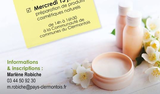 Clermont : Apprenez à faire vous-même vos produits ménagers et cosmétiques naturels !