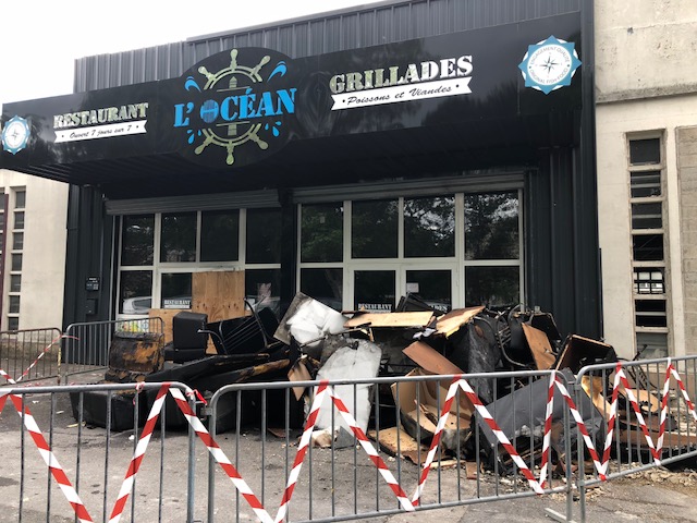 Creil : le restaurant l’Océan détruit par un incendie