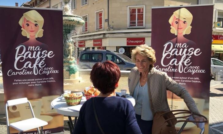 Beauvais : “Ma pause café avec Caroline Cayeux”.