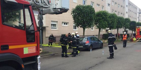 Feu Méru : dix blessés dont un gravement et 16 personnes impliquées.