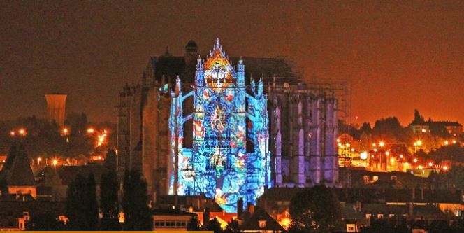 Beauvais : “La cathédrale infinie” livre ses secrets par la magie du spectacle.