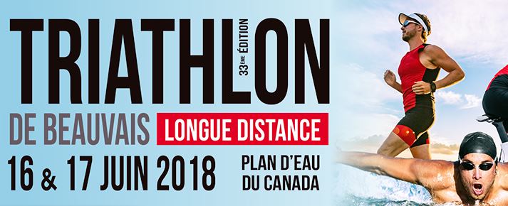 33ème Triathlon de Beauvais, les 16 et 17 juin 2018