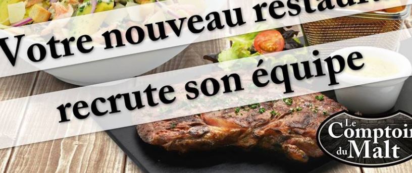 Ouverture en septembre à Saint-Maximin, “Le Comptoir du Malt”: Le restaurant recrute !