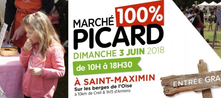 Saint-Maximin : 9ème édition du Marché 100% Picard, ce dimanche