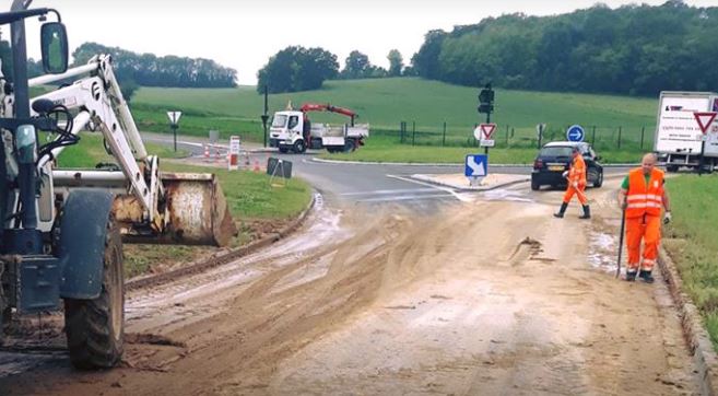 Intempéries dans l’Oise : les agents du conseil départemental restent mobilisés