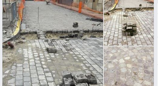 Les pavés de Senlis se refont une beauté