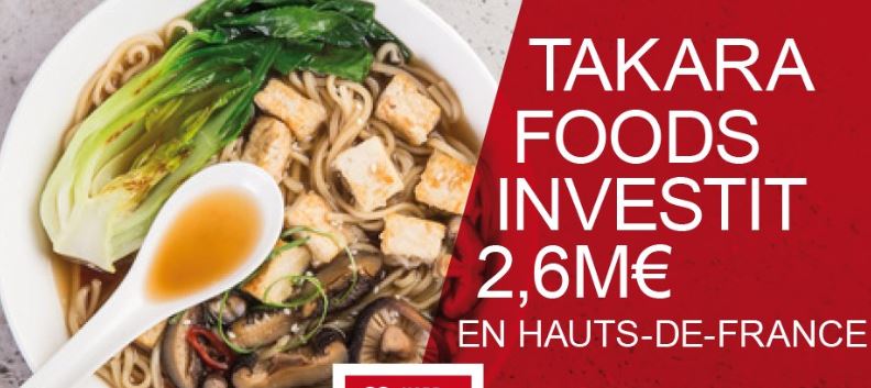 TAKARA Foods annonce l’implantation d’une usine à Amblainville