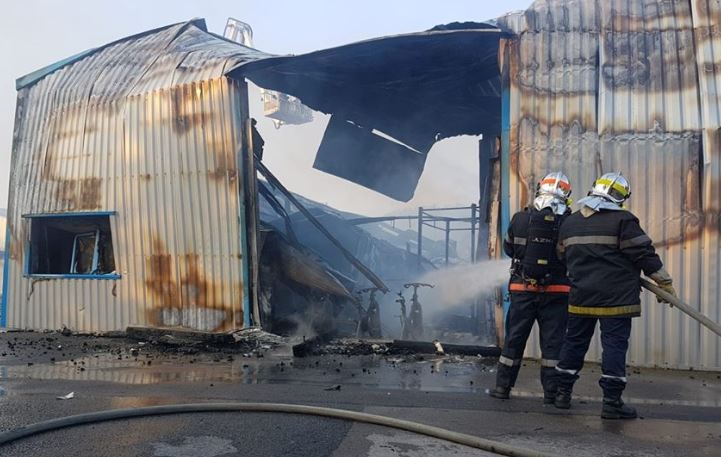 Incendie à Breuil-le-Sec :  34 salariés au chômage technique