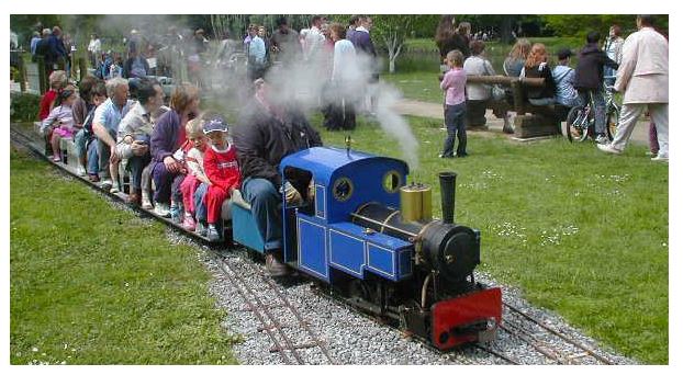 Villers-Saint-Paul : les petits trains sont de retour, dans le parc de la Brèche.