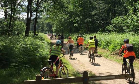 Fleurines :  randonnée vélo en forêt d’Halatte, dimanche 26 août.