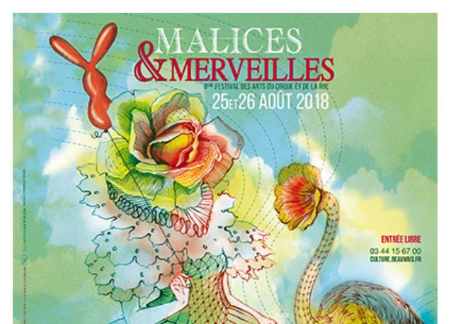 Beauvais : 8ème édition Malices & Merveilles – les 25 et 26 août 2018