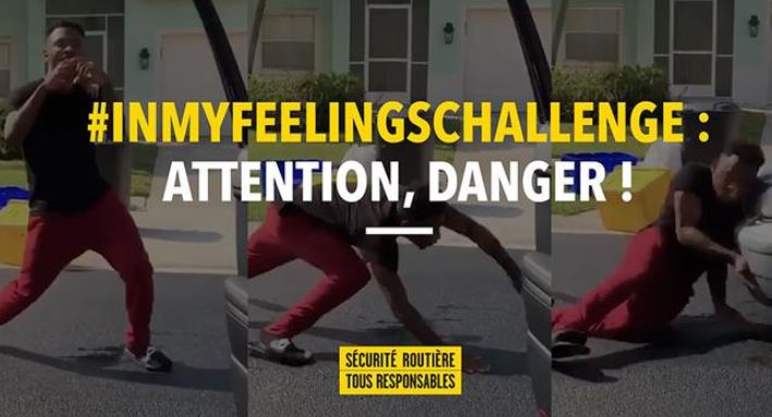 Le Préfet de l’Oise alerte les familles sur les dangers de #InMyFeelingsChallenge