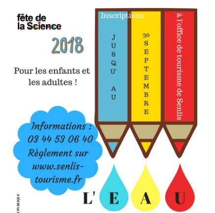 Fête de la science à Senlis : photographiez et dessinez l’eau !