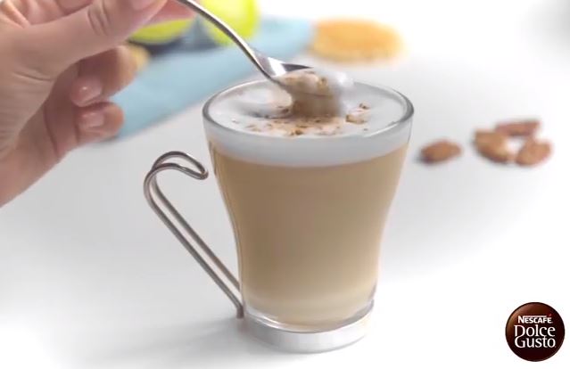 Café CAPPUCCINO noix de pécan caramélisées