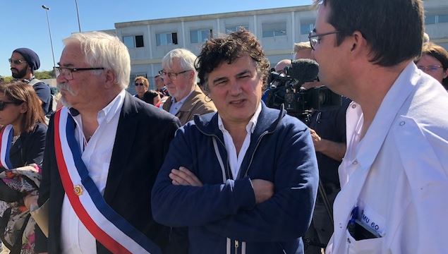 Creil : Patrick Pelloux est venu défendre la maternité de l’hôpital