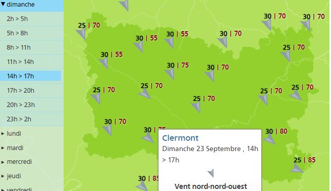 Fortes rafales de vent ce dimanche après-midi dans l’Oise