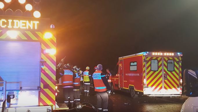 Un mort dans un accident de la route à Montmacq.