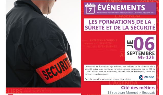 Beauvais : découvrez les métiers de la sûreté et de la sécurité