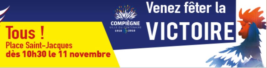 Compiègne : venez fêter la victoire !