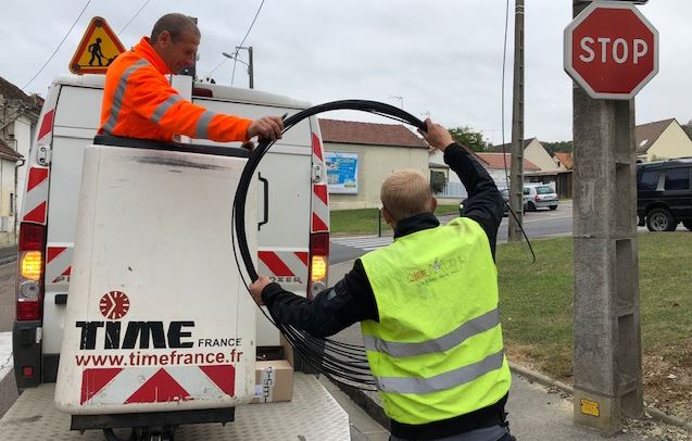 La fibre optique s’installe à Rieux !