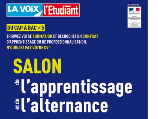 Salon de l’Apprentissage et de l’Alternance à Beauvais, jeudi 8 novembre