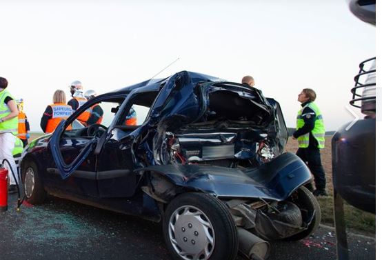 Violente collision à Francastel : une femme grièvement blessée !