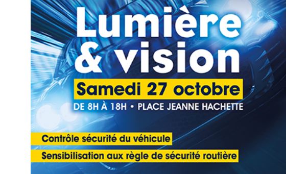 Beauvais : venez contrôler gratuitement l’éclairage de votre véhicule – samedi 27 octobre