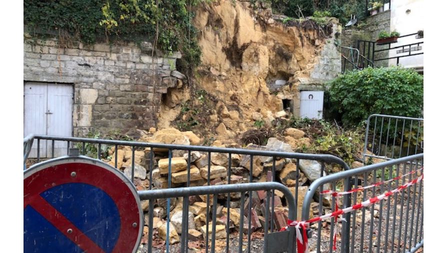 Creil : un mur de quatre mètres s’effondre dans la cour d’un immeuble