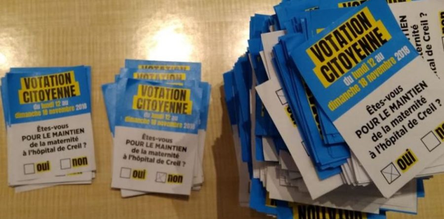 Votation citoyenne : les habitants pour le maintien de la maternité à l’hôpital de Creil