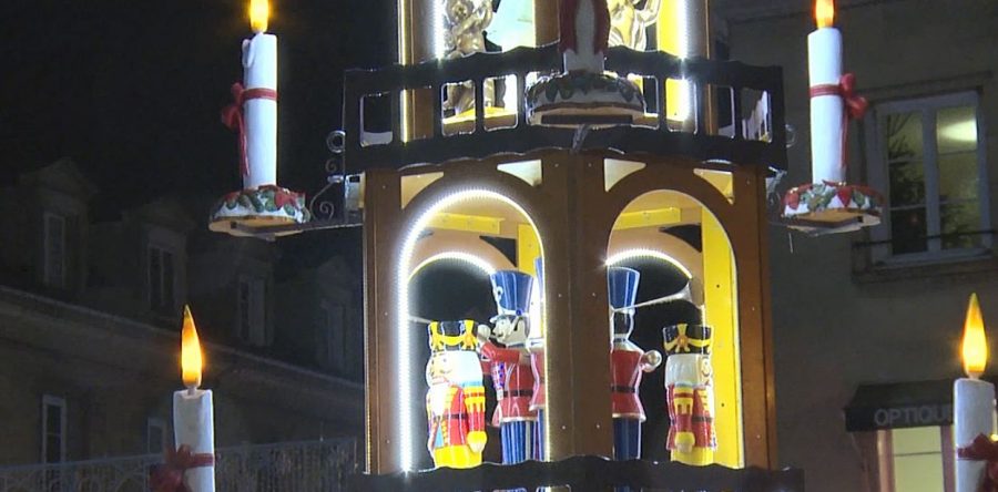 Compiègne inaugure les festivités de Noel (Vidéo)