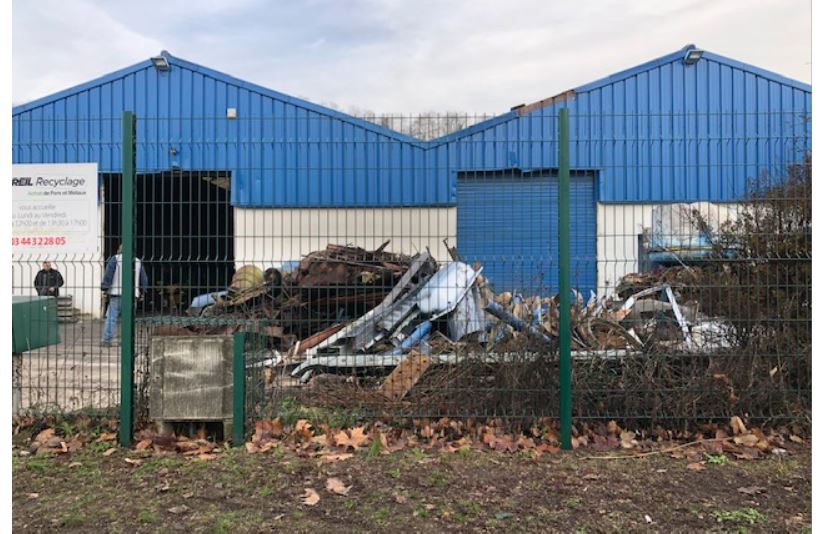 Creil : incendie chez “Creil recyclage”