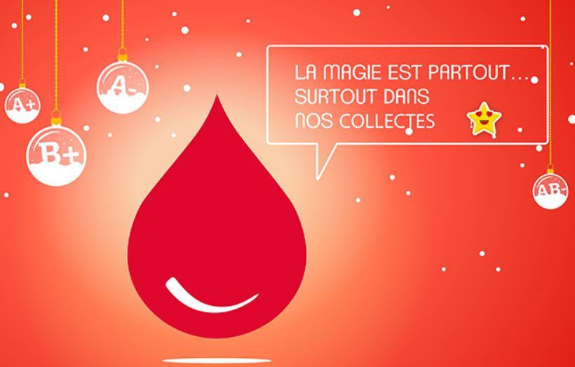 Don de sang à Chambly : “Le” cadeau précieux et utile de fin d’année!