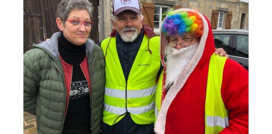 Les Ageux : les “gilets jaunes” occuperont à Noël et le jour de l’an, le rond-point !