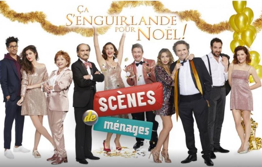 “Ça s’enguirlande pour Noël à Senlis !” : la ville a servi de décor au tournage de la série de M6 “Scènes de ménage”