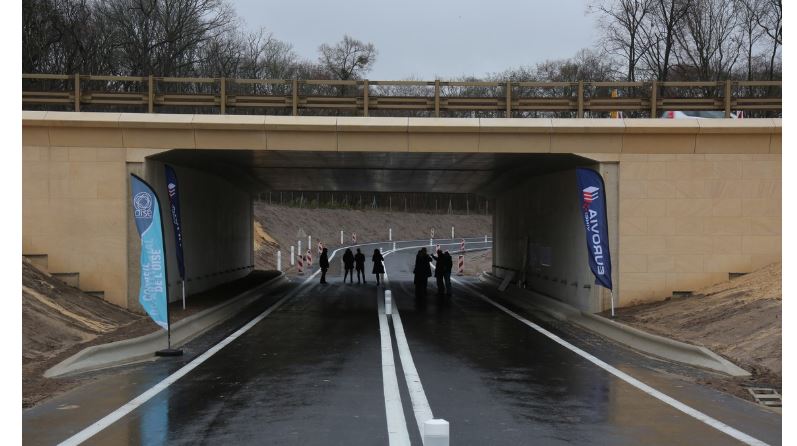 Saint-Maximin : un nouvel accès à la zone d’activités de CORA