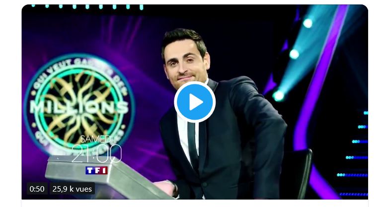 Première de Camille Combal à “Qui veut gagner des millions ?” : TF1 dévoile une bande-annonce teintée d’humour