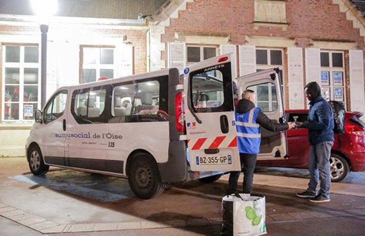 Samu social dans l’Oise : si vous croisez un sans abris, contactez le 115.