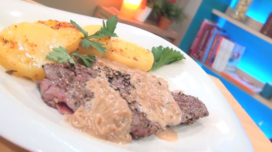 Recette de Steak au poivre