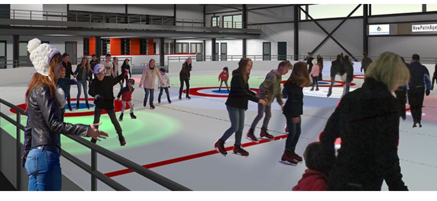 Beauvais : une patinoire dans le parc Marcel Dassault dès 2020 !