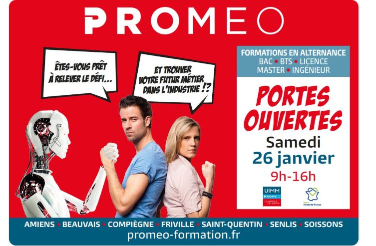 Portes ouvertes chez PROMEO dans l’Oise, le samedi 26 janvier